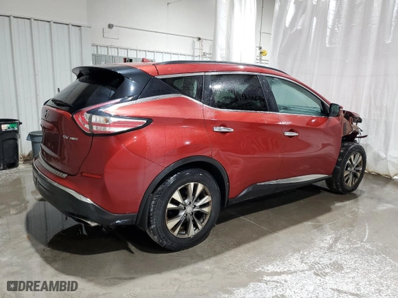 2015 Nissan Murano Platinum with VIN 5N1AZ2MH7FN209622, listed as a Copart auction lot 47931295 with 131,998 mi miles and Salvage Title. Bid and sale history available at carsss.com. Image 3.