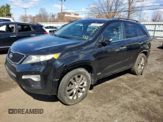 2011 Kia Sorento SX with VIN 5XYKWDA25BG094999, listed as a Copart auction lot 49858285 with Not Provided miles and Clean Title. Bid and sale history available at carsss.com. Image 1.