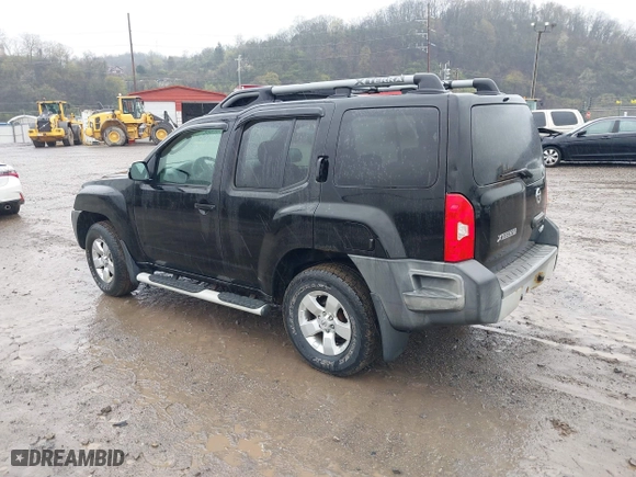2009 Nissan Xterra X with VIN 5N1AN08W39C515290, listed as a IAAI auction lot 41996266 with 114,884 mi miles. Bid and sale history available at carsss.com. Image 3.