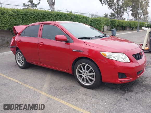 2009 Toyota Corolla with VIN 1NXBU40E89Z121974, listed as a IAAI auction lot 42068799 with 226,484 mi miles and . Bid and sale history available at DreamBid. Image 1.