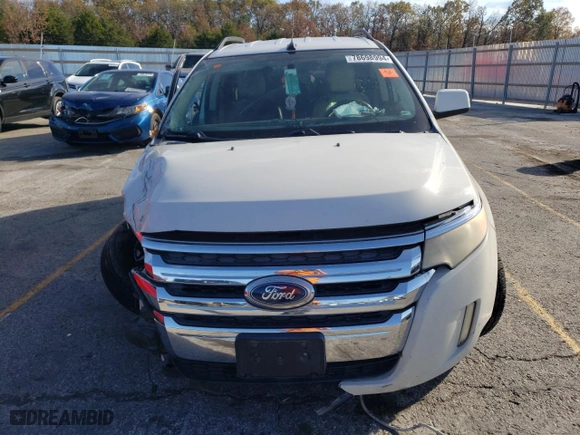 2011 Ford Edge SEL with VIN 2FMDK3JC9BBA23215, listed as a Copart auction lot 78698994 with 0 mi miles and Salvage Title. Bid and sale history available at carsss.com. Image 5.