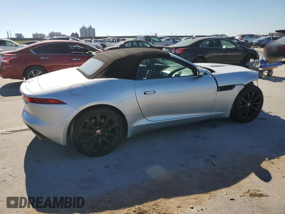 2016 Jaguar F-Type with VIN SAJWB6E62G8K28616, listed as a Copart auction lot 74730704 with 31,185 mi miles and Salvage Title. Bid and sale history available at DreamBid. Image 3.
