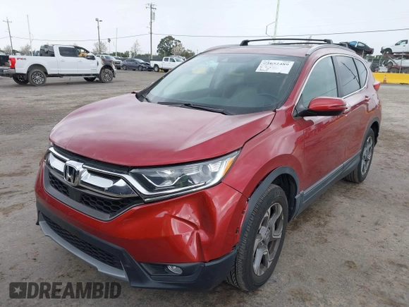 2018 Honda CR-V EX-L with VIN 5J6RW2H84JL021780, listed as a IAAI auction lot 41652489 with 39,217 mi miles. Bid and sale history available at carsss.com. Image 6.