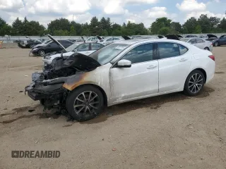 2016 Acura TLX Technology z VIN 19UUB2F52GA004180, wystawiony jako Copart lot #56977745 z przebiegiem Nie podano mil oraz Szkoda całkowita • Salvage title. Historia ofert i sprzedaży dostępna na DreamBid. Obrazek 1.