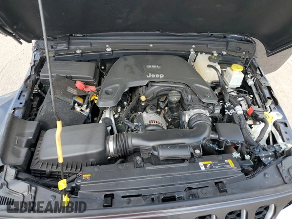 2021 Jeep Gladiator Overland с VIN 1C6HJTFG0ML574762, выставлен на аукционе Copart как лот 78867084 с пробегом 32 283 миль миль и Списание • Salvage title. История ставок и продаж доступна на DreamBid. Изображение 12.
