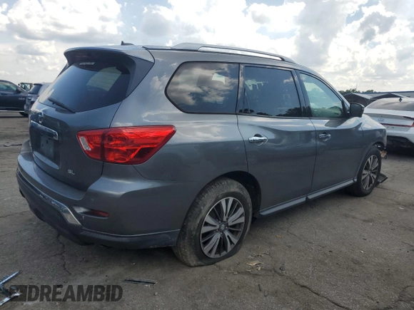 2018 Nissan Pathfinder SL with VIN 5N1DR2MN7JC602785, listed as a Copart auction lot 63666515 with 202,215 mi miles and Clean title. Bid and sale history available at DreamBid. Image 3.