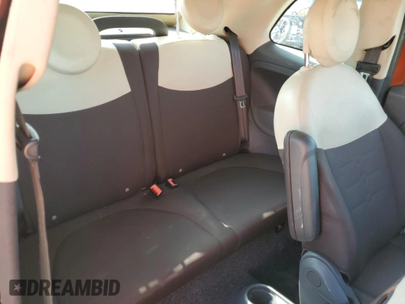 2012 FIAT 500 Pop with VIN 3C3CFFDR1CT347856, listed as a Copart auction lot 61759385 with 126,388 mi miles and Salvage title. Bid and sale history available at DreamBid. Image 10.