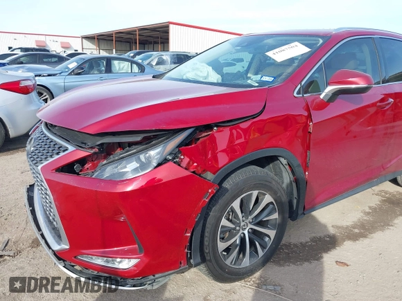 2022 Lexus RX with VIN 2T2HZMAA3NC222600, listed as a IAAI auction lot 41087504 with 32,216 mi miles. Bid and sale history available at carsss.com. Image 6.