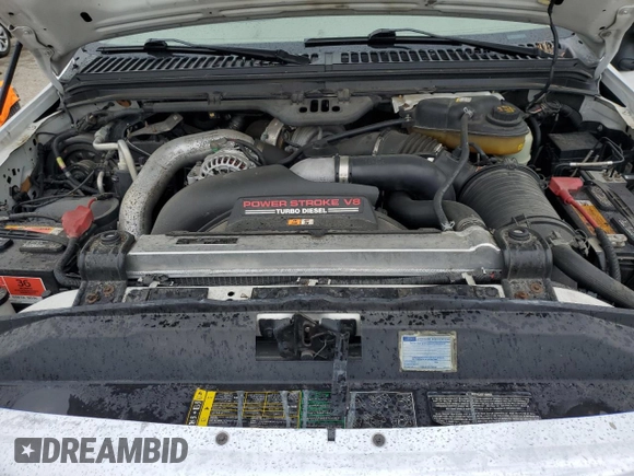 2005 Ford F-250 XL с VIN 1FTSW21PX5EC66926, выставлен на аукционе Copart как лот 57723355 с пробегом 286 827 миль миль и Списание • Salvage title. История ставок и продаж доступна на DreamBid. Изображение 11.