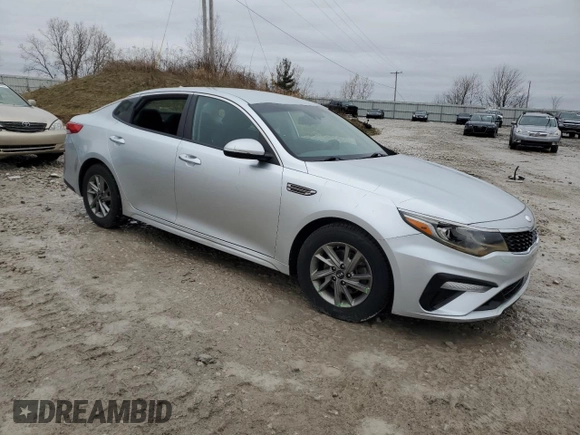 2019 Kia Optima LX with VIN 5XXGT4L3XKG295502, listed as a Copart auction lot 47432955 with 83,147 mi miles and Clean Title. Bid and sale history available at carsss.com. Image 4.