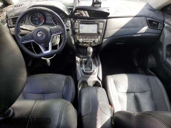 2017 Nissan Rogue SL with VIN 5N1AT2MV2HC774723, listed as a Copart auction lot 48857545 with 205,035 mi miles and Salvage Title. Bid and sale history available at carsss.com. Image 8.