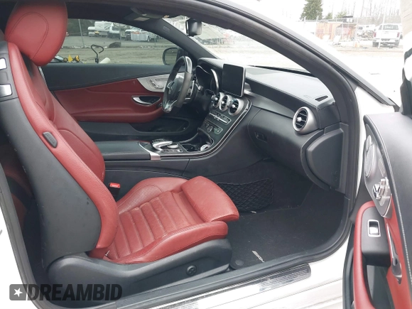 2017 Mercedes-Benz C 43 AMG with VIN WDDWJ6EB5HF489885, listed as a IAAI auction lot 41622994 with 77,547 mi miles and . Bid and sale history available at carsss.com. Image 5.