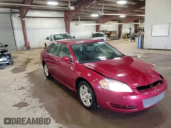2014 Chevrolet Impala LT with VIN 2G1WB5E36E1156830, listed as a Copart auction lot 52798025 with 160,595 mi miles and Clean Title. Bid and sale history available at DreamBid. Image 14.