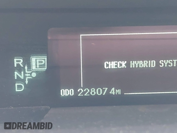 2011 Toyota Prius I z VIN JTDKN3DU5B5274096, wystawiony jako IAAI lot #42508368 z przebiegiem 228 077 mil mil oraz . Historia ofert i sprzedaży dostępna na DreamBid. Obrazek 15.