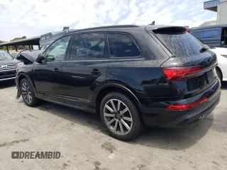 2022 Audi Q7 Premium Plus with VIN WA1LJBF75ND010480, listed as a Copart auction lot 59338214 with 14,851 mi miles and Salvage title. Bid and sale history available at DreamBid. Image 2.
