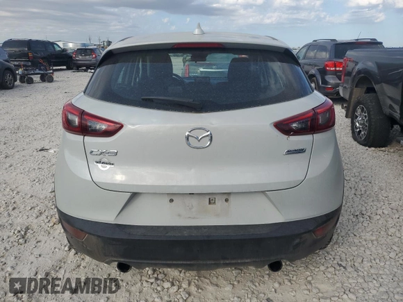 2018 Mazda CX-3 Sport with VIN JM1DKDB70J0308283, listed as a Copart auction lot 72406544 with 91,110 mi miles and Clean Title. Bid and sale history available at carsss.com. Image 6.