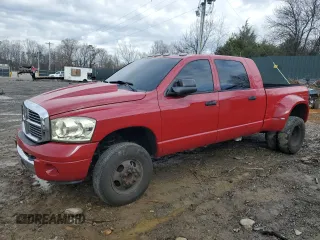 2008 Dodge Ram 3500 Laramie with VIN 3D3MX49A68G181491, listed as a Copart auction lot 83808924 with 165,172 mi miles and Salvage Title. Bid and sale history available at carsss.com. Image 1.