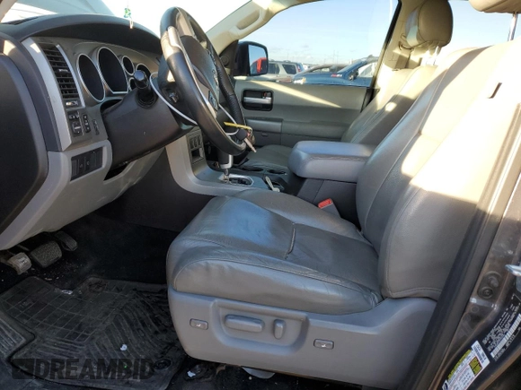2015 Toyota Sequoia Limited with VIN 5TDJW5G13FS124445, listed as a Copart auction lot 87458304 with 120,030 mi miles and Salvage Title. Bid and sale history available at carsss.com. Image 7.