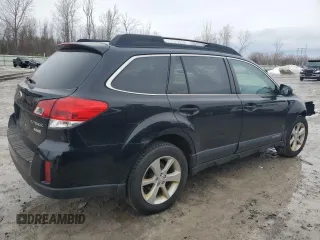 2013 Subaru Outback Premium with VIN 4S4BRBCC1D3316782, listed as a Copart auction lot 46825925 with 180,224 mi miles and Salvage Title. Bid and sale history available at carsss.com. Image 3.