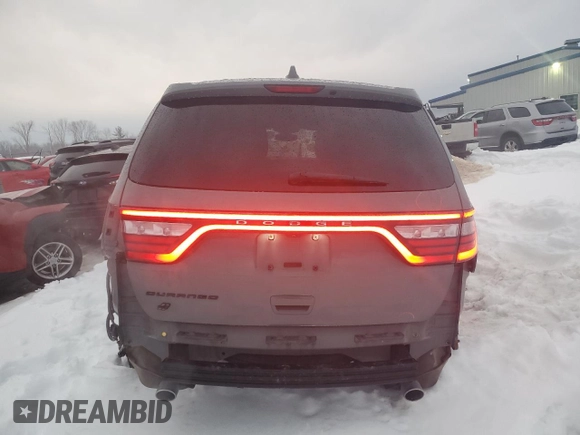 2020 Dodge Durango SXT Plus with VIN 1C4RDJAG4LC229863, listed as a Copart auction lot 45946985 with 119,729 mi miles and Salvage Title. Bid and sale history available at DreamBid. Image 6.
