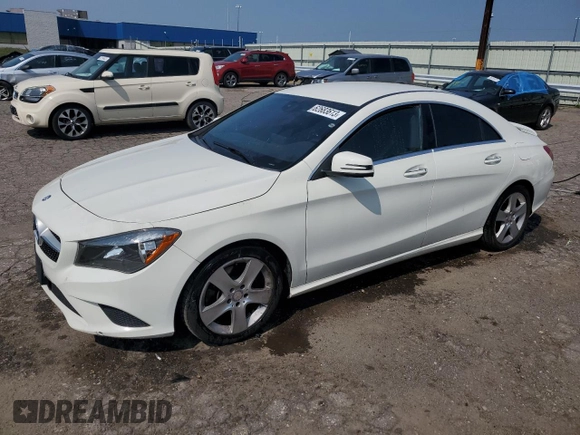 2015 Mercedes-Benz CLA 250 with VIN WDDSJ4EB5FN162344, listed as a Copart auction lot 62683613 with 78,675 mi miles and . Bid and sale history available at DreamBid. Image 1.