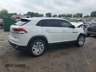 2023 Volkswagen Atlas SE z VIN 1V2HE2CA5PC204949, wystawiony jako Copart lot #59323505 z przebiegiem 17 689 mil mil oraz Szkoda całkowita • Salvage title. Historia ofert i sprzedaży dostępna na DreamBid. Obrazek 3.