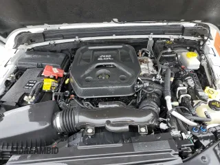 2021 Jeep Wrangler Unlimited Willys with VIN 1C4HJXDN2MW611018, listed as a Copart auction lot 50521595 with 68,724 mi miles and Salvage title. Bid and sale history available at DreamBid. Image 12.