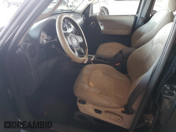 2003 Jeep Liberty Limited with VIN 1J4GL58K23W500830, listed as a Copart auction lot 55525165 with 114,005 mi miles and Salvage title. Bid and sale history available at DreamBid. Image 7.