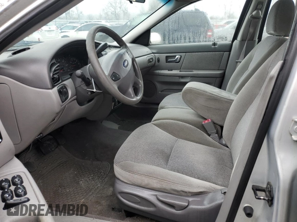 2000 Ford Taurus SE with VIN 1FAFP53U6YA132385, listed as a Copart auction lot 87256354 with 160,109 mi miles and Salvage Title. Bid and sale history available at DreamBid. Image 7.