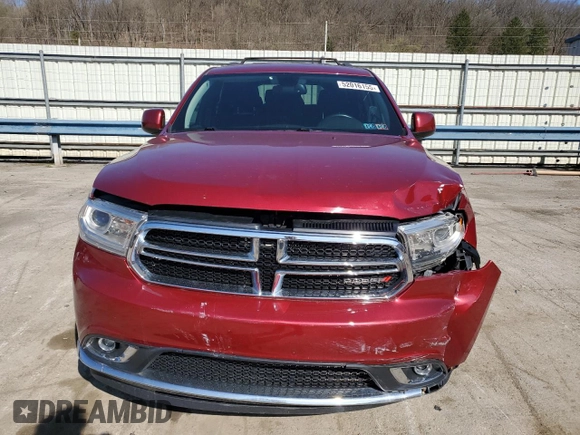 2015 Dodge Durango SXT with VIN 1C4RDJAG0FC114603, listed as a Copart auction lot 52016155 with 88,269 mi miles and Salvage Title. Bid and sale history available at DreamBid. Image 5.