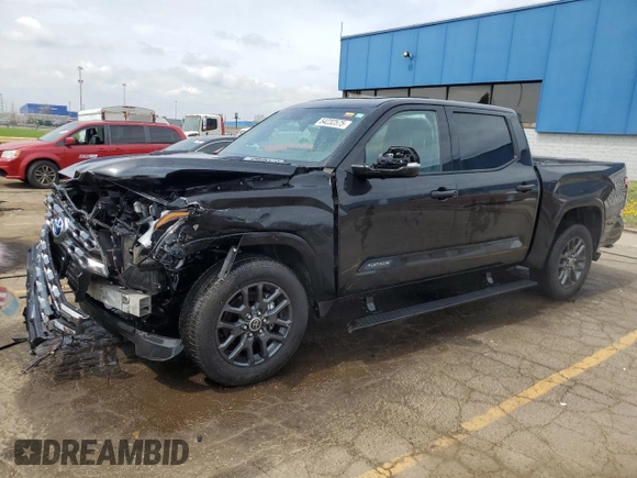 2023 Toyota Tundra Platinum Hybrid with VIN 5TFNC5DBXPX013832, listed as a Copart auction lot 54232575 with 52,894 mi miles and Clean title. Bid and sale history available at DreamBid. Image 1.