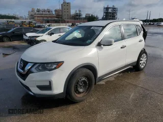 2017 Nissan Rogue SV with VIN JN8AT2MT7HW139177, listed as a Copart auction lot 65233005 with 66,272 mi miles and Salvage title. Bid and sale history available at DreamBid. Image 1.
