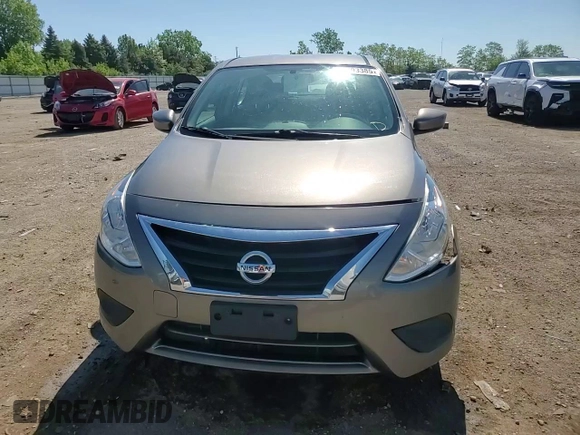 2015 Nissan Versa SV with VIN 3N1CN7AP5FL860607, listed as a Copart auction lot 58093385 with 150,926 mi miles and Salvage title. Bid and sale history available at DreamBid. Image 13.