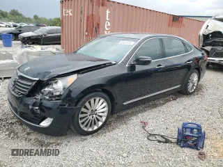 2016 Hyundai Equus Signature z VIN KMHGH4JH0GU101069, wystawiony jako Copart lot #65823484 z przebiegiem 99 138 mil mil oraz Szkody całkowita. Historia ofert i sprzedaży dostępna na DreamBid. Obrazek 1.