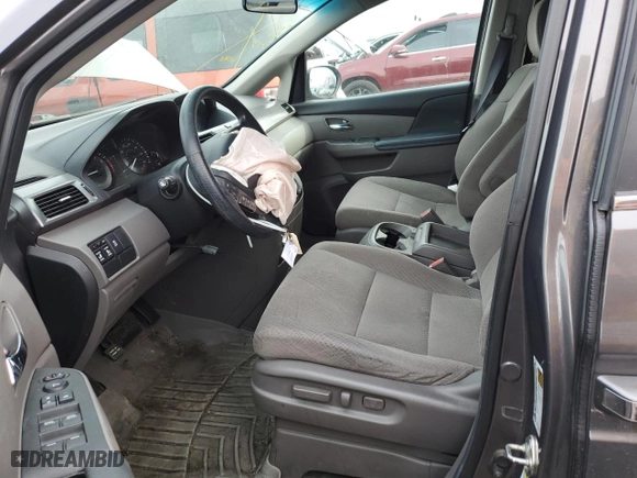 2014 Honda Odyssey EX with VIN 5FNRL5H46EB025271, listed as a Copart auction lot 49872725 with 80,321 mi miles and Salvage Title. Bid and sale history available at carsss.com. Image 7.