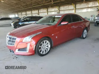 2014 Cadillac CTS Luxury RWD with VIN 1G6AR5S30E0160727, listed as a Copart auction lot 87916165 with 147,411 mi miles and Salvage Title. Bid and sale history available at carsss.com. Image 1.