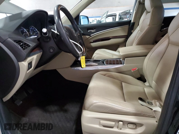 2016 Acura MDX Technology z VIN 5FRYD4H4XGB008316, wystawiony jako Copart lot #55479935 z przebiegiem 97 471 mil mil oraz Szkoda całkowita • Salvage title. Historia ofert i sprzedaży dostępna na DreamBid. Obrazek 7.