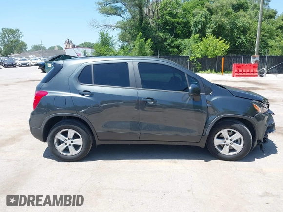 2020 Chevrolet Trax LS with VIN 3GNCJKSB7LL193573, listed as a IAAI auction lot 42560366 with 67,311 mi miles and . Bid and sale history available at DreamBid. Image 13.
