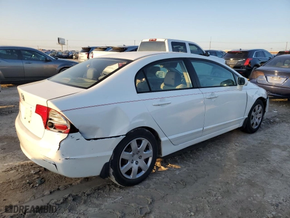 2006 Honda Civic Sdn LX with VIN 1HGFA16516L056716, listed as a Copart auction lot 43610745 with NaN miles and Clean Title. Bid and sale history available at carsss.com. Image 3.
