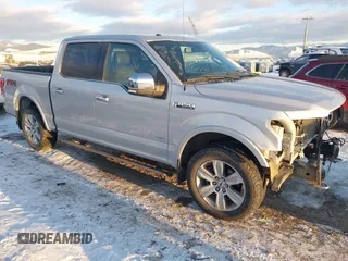 2015 Ford F-150 XLT with VIN 1FTEW1EG7FFC95491, listed as a IAAI auction lot 41362829 with 118,907 mi miles. Bid and sale history available at carsss.com. Image 1.