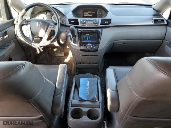 2014 Honda Odyssey EX-L with VIN 5FNRL5H66EB091465, listed as a Copart auction lot 52014445 with 105,595 mi miles and Clean Title. Bid and sale history available at carsss.com. Image 8.