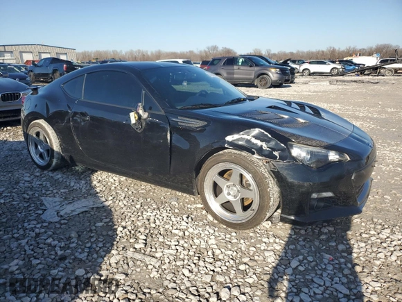 2014 Subaru BRZ Limited with VIN JF1ZCAC15E9603480, listed as a Copart auction lot 84394424 with 92,361 mi miles and Salvage Title. Bid and sale history available at DreamBid. Image 4.