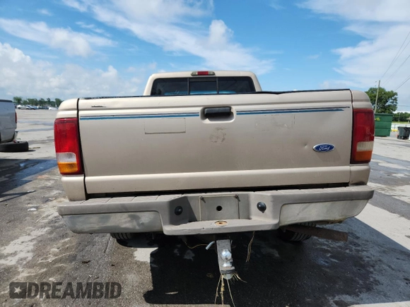 1993 Ford Ranger STX with VIN 1FTCR14X9PPA85437, listed as a Copart auction lot 63164895 with 447,353 mi miles and Salvage title. Bid and sale history available at DreamBid. Image 6.