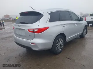 2015 Infiniti QX60 with VIN 5N1AL0MN9FC514661, listed as a IAAI auction lot 41392187 with 192,915 mi miles. Bid and sale history available at carsss.com. Image 4.