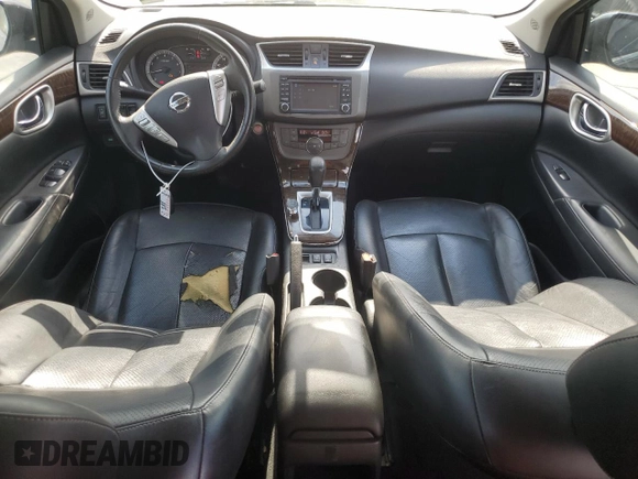 2014 Nissan Sentra SV with VIN 3N1AB7AP5EY286480, listed as a Copart auction lot 55511445 with 124,941 mi miles and Salvage Title. Bid and sale history available at DreamBid. Image 8.