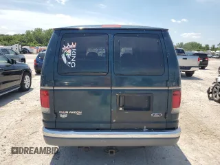 1998 Ford Econoline Passenger XL with VIN 1FMRE11L0WHA00514, listed as a Copart auction lot 64441065 with 111,243 mi miles and Salvage title. Bid and sale history available at DreamBid. Image 6.