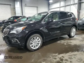 2017 Buick Envision Preferred with VIN LRBFXCSA9HD178277, listed as a Copart auction lot 87934705 with 74,628 mi miles and Salvage Title. Bid and sale history available at carsss.com. Image 1.