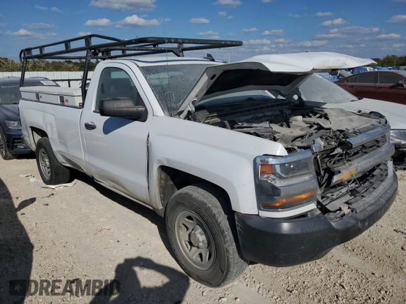 2017 Chevrolet Silverado 1500 LS with VIN 1GCNCNEC9HZ221522, listed as a Copart auction lot 76026624 with 204,267 mi miles and Salvage Title. Bid and sale history available at carsss.com. Image 4.