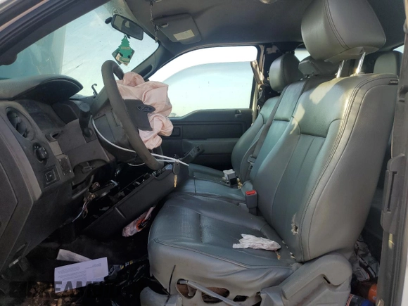 2013 Ford F-150 XL with VIN 1FTFX1EF7DKG12358, listed as a Copart auction lot 53731375 with 232,307 mi miles and Salvage Title. Bid and sale history available at carsss.com. Image 7.