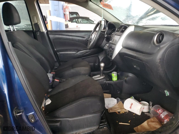 2019 Nissan Versa Sedan SV with VIN 3N1CN7APXKL865974, listed as a Copart auction lot 48024135 with 130,967 mi miles and Salvage Title. Bid and sale history available at carsss.com. Image 7.